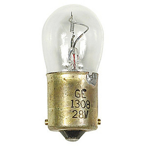 GE Lighting 1308 B6 28-Volt / 16-Watt Lamp, Incandescent