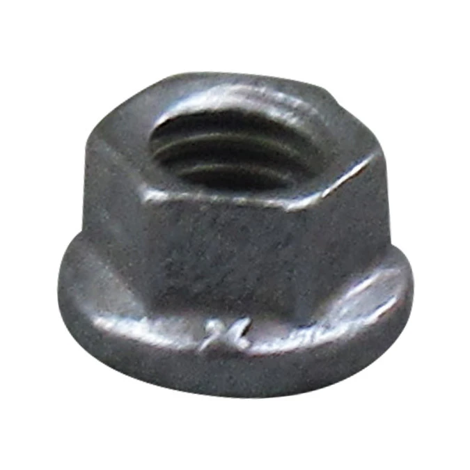 Steel Dry Film Coated Nut, Self-Locking, Extended Washer, Hexagon - 15/Pack