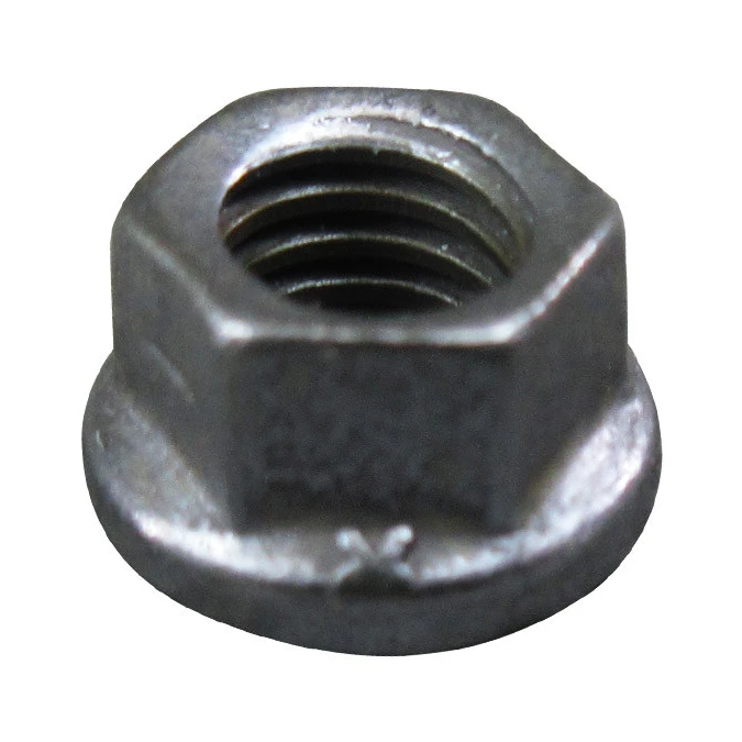 Steel Dry Film Coated Nut, Self-Locking, Extended Washer, Hexagon - 15/Pack view 2
