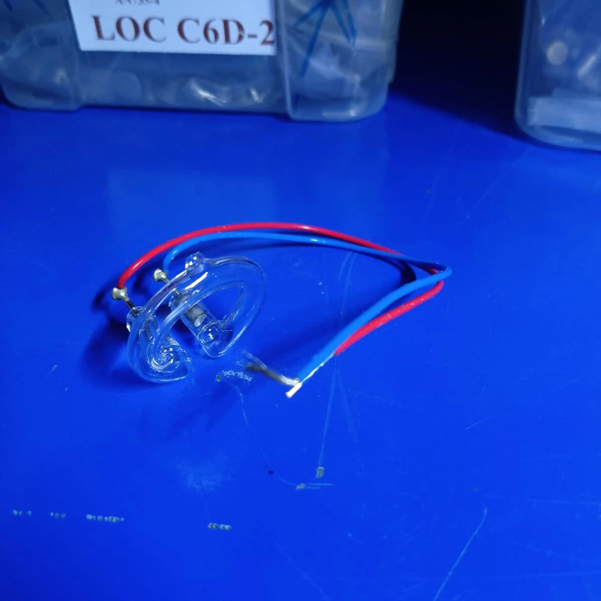 Sub-Miniature Component-Level Xenon Flashtube 55-0638-3