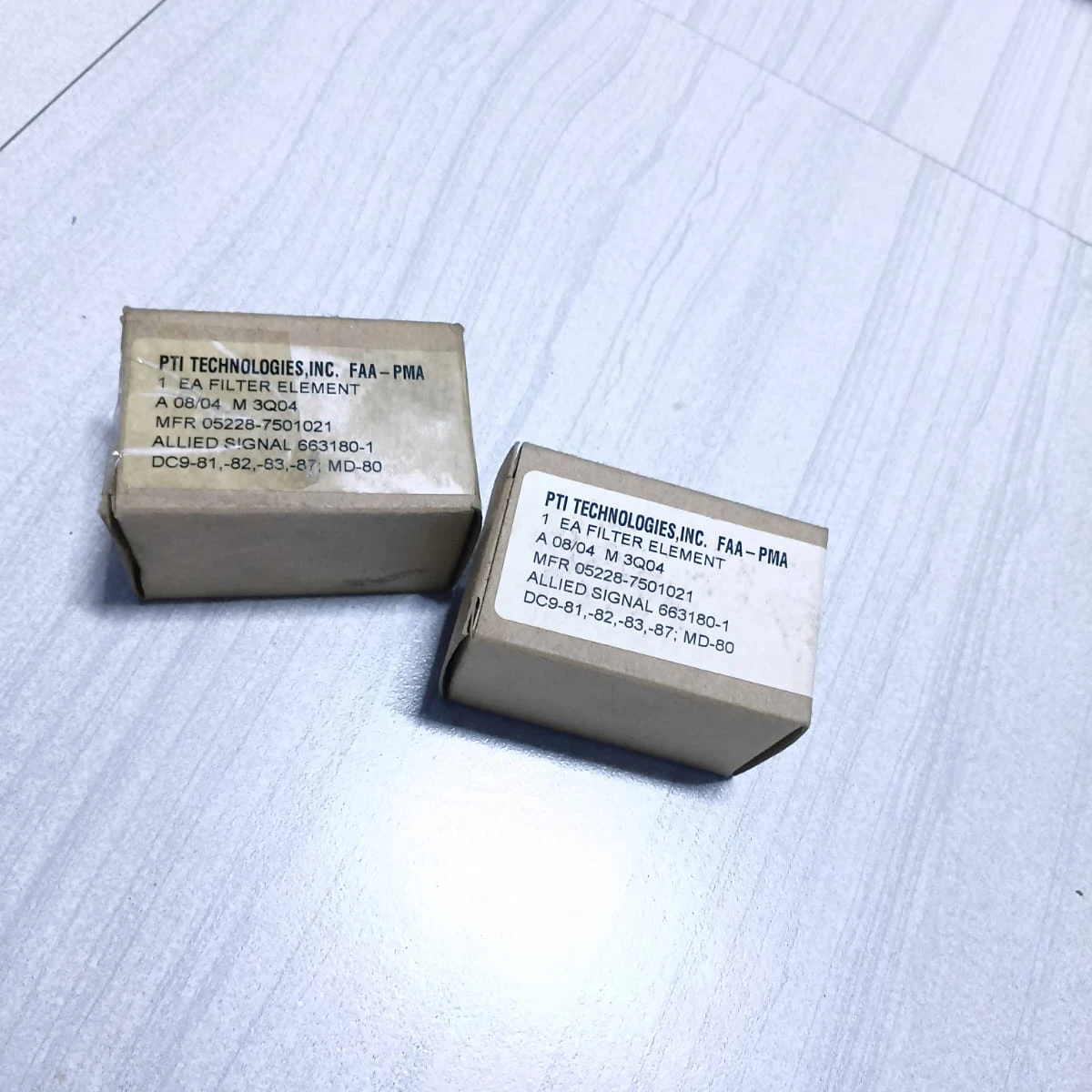 PTI Technologies 1 EA Fluid Filter Element 05228-7501021 