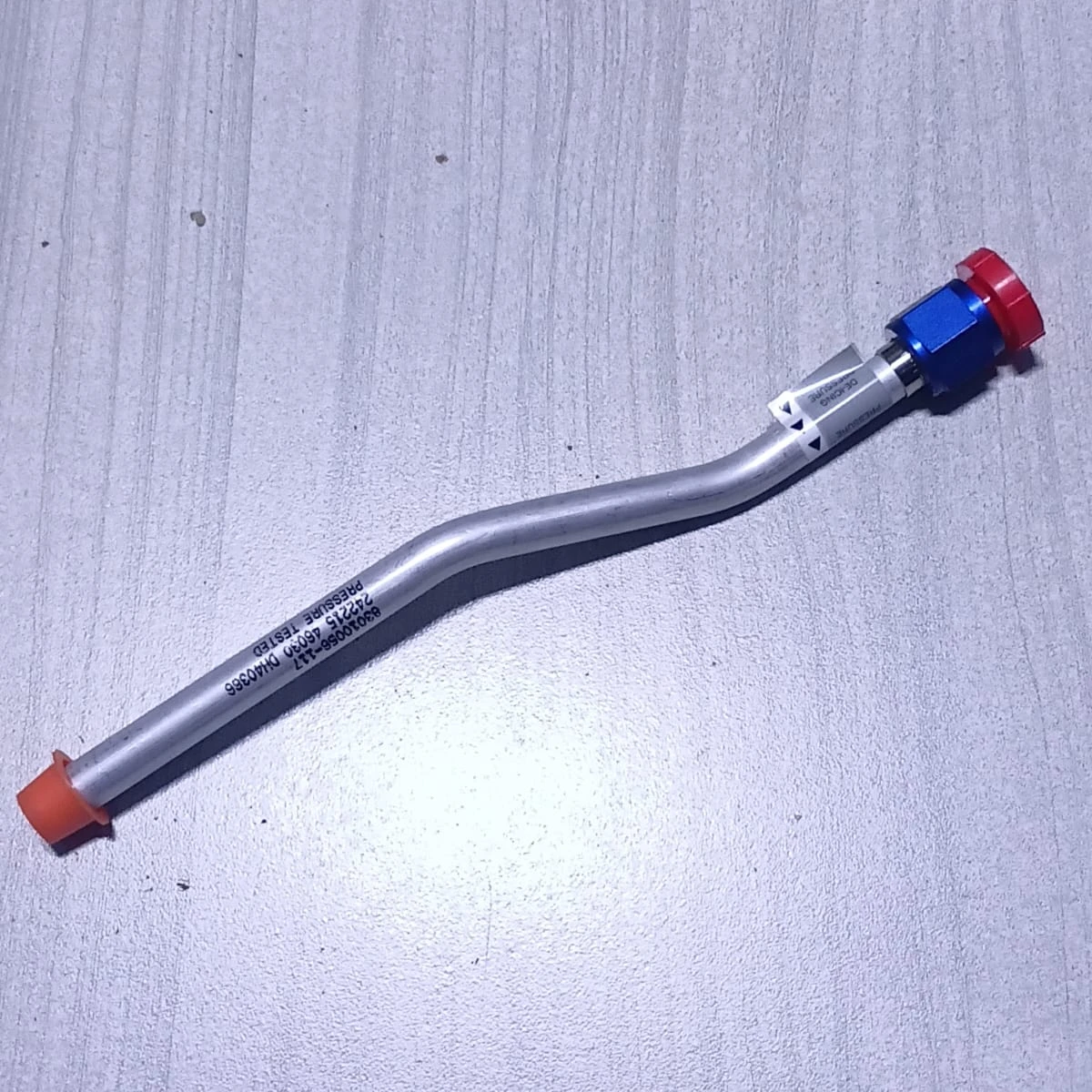 Rigid Tube Assembly, Pre-Formed Pressure Line 83010056-117