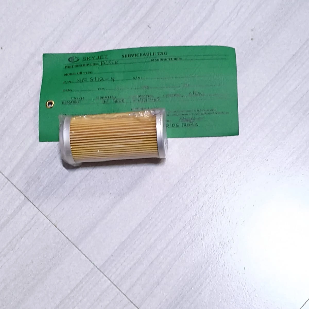 Western Filter WF8112-4 Aircraft Fluid Filter Element WF8112-4