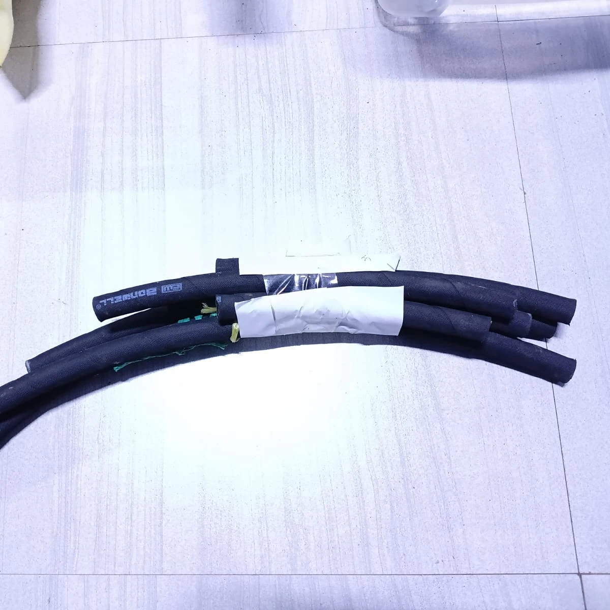  Hydraulic Hose Assembly, Compact 2-Wire Braid (3/8") DN10