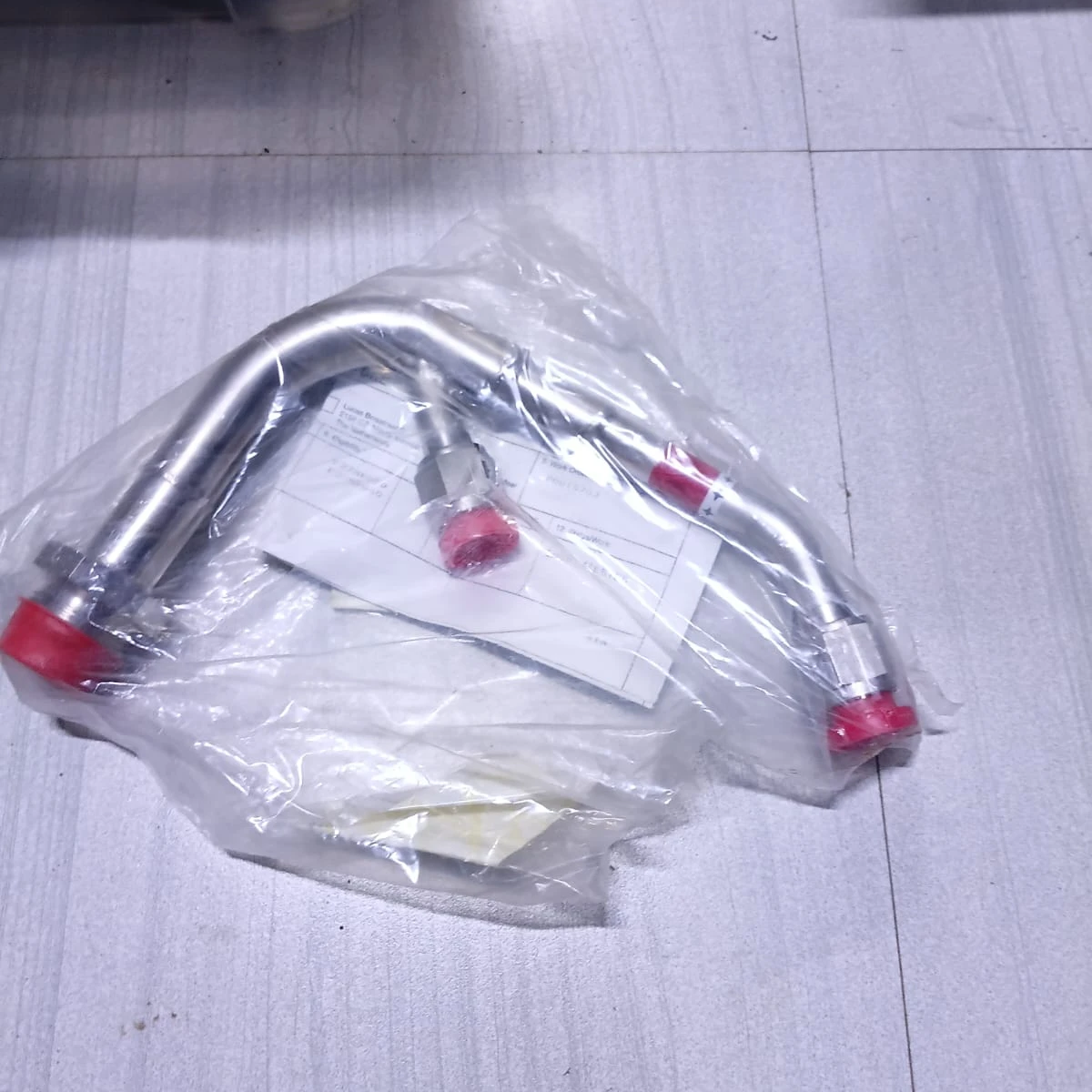Rigid Tube Assembly, Branched Fuel Line F8423-015-403