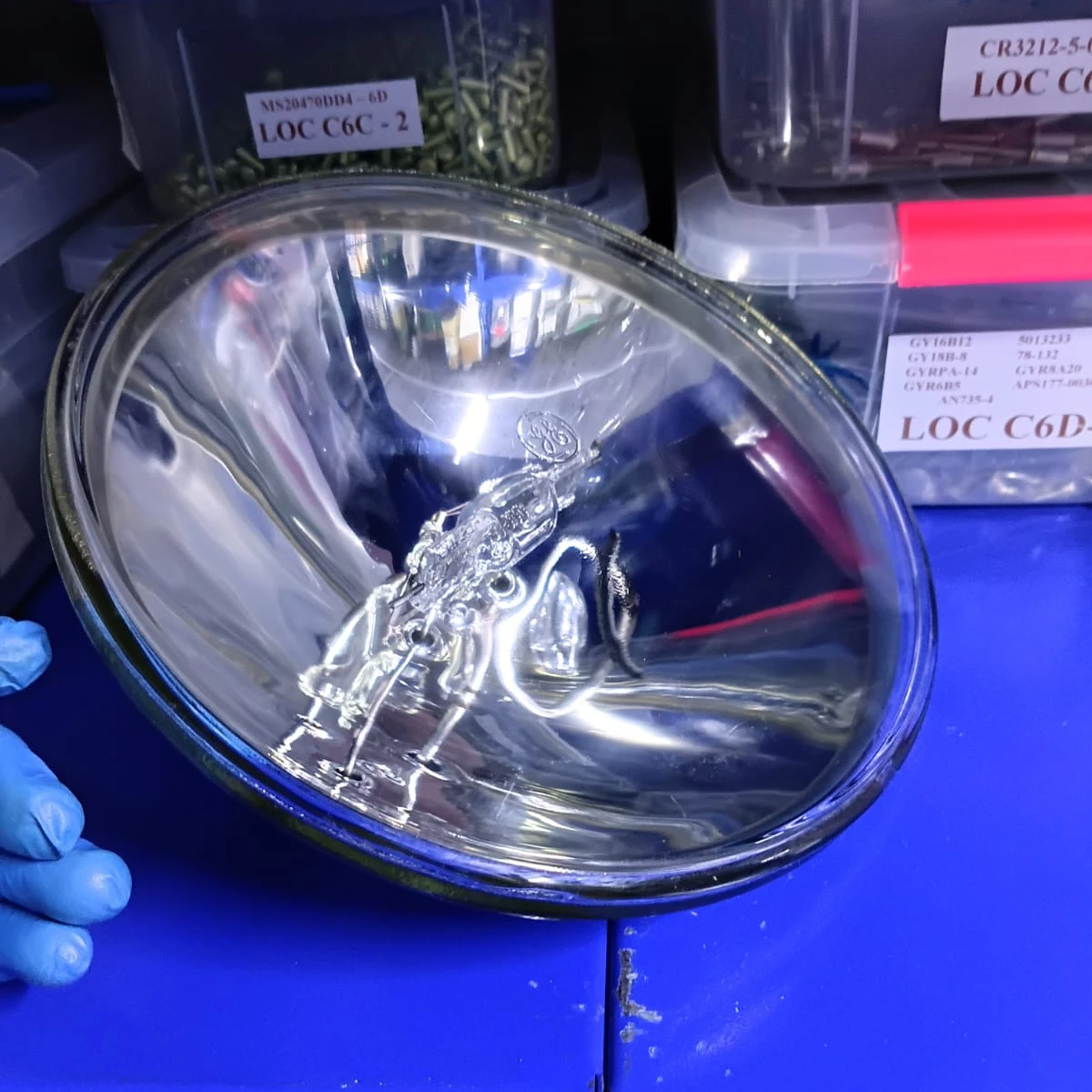 Incandescent Sealed Beam Aircraft Landing Light 4559