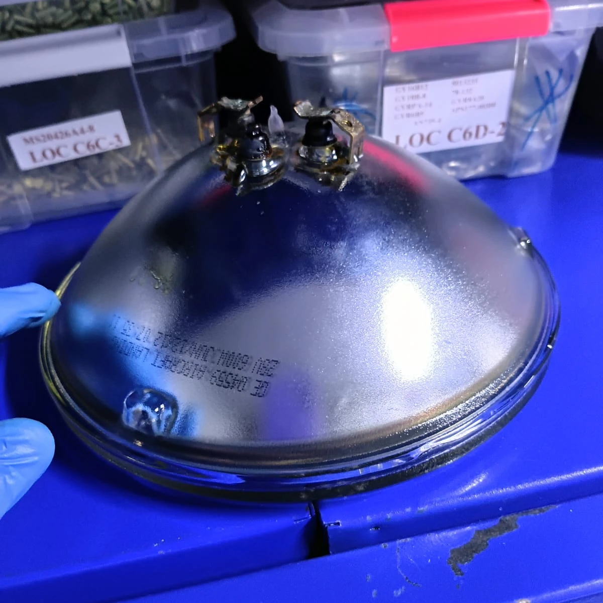 Incandescent Sealed Beam Aircraft Landing Light 4559 view 2
