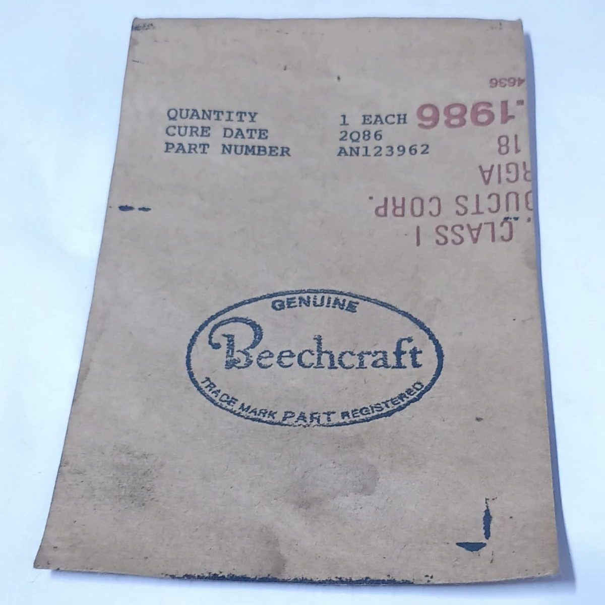  	Preformed Packing O-Ring Seal AN123962