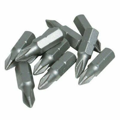 Phillips sandblasted insert screwdriver bit