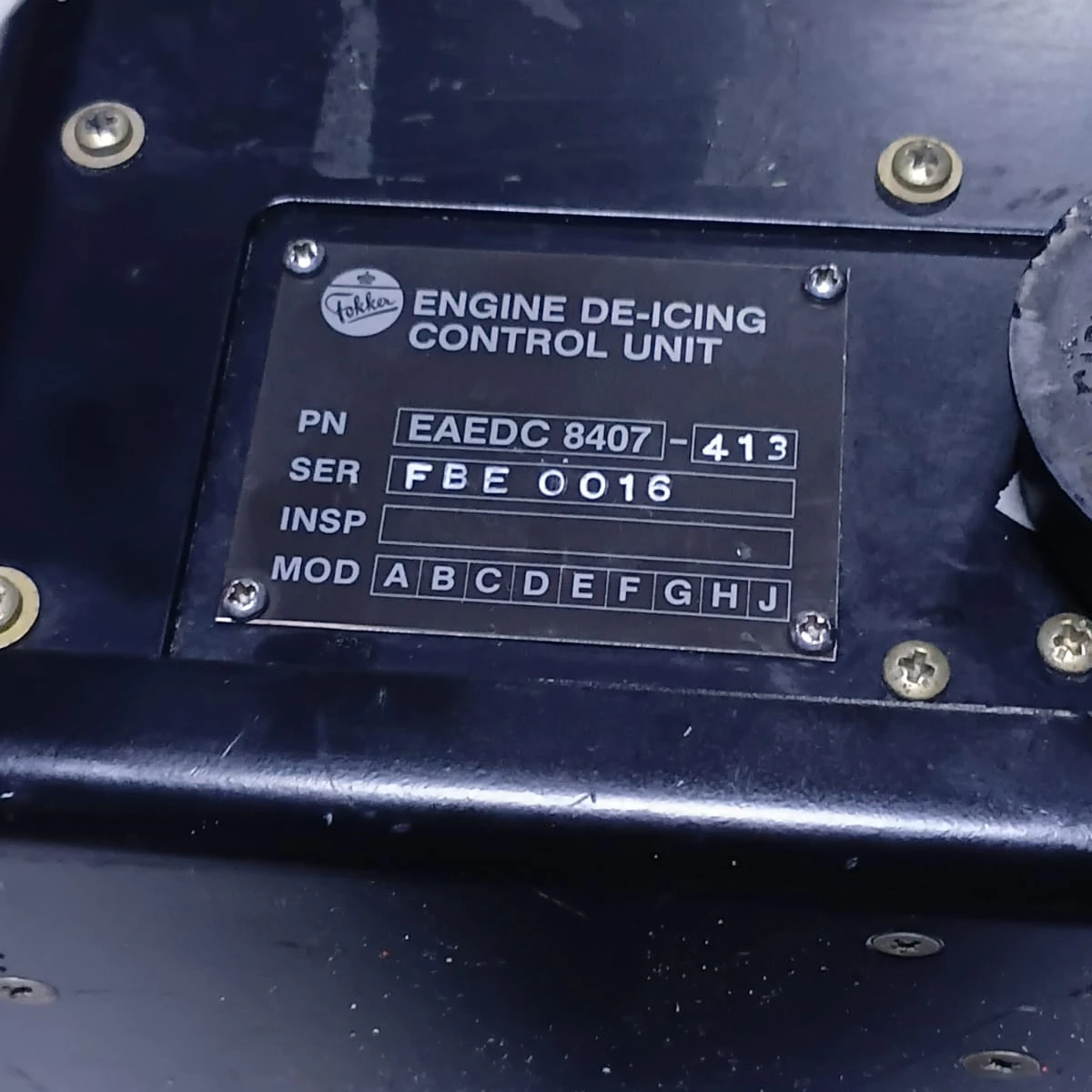 Engine De-Icing Control Unit EAEDC 8407-413
