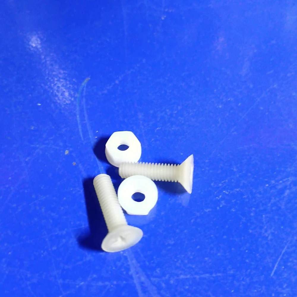 100° Countersunk Phillips Machine Screw (Nylon / Plastic) STL-3135 & 3136