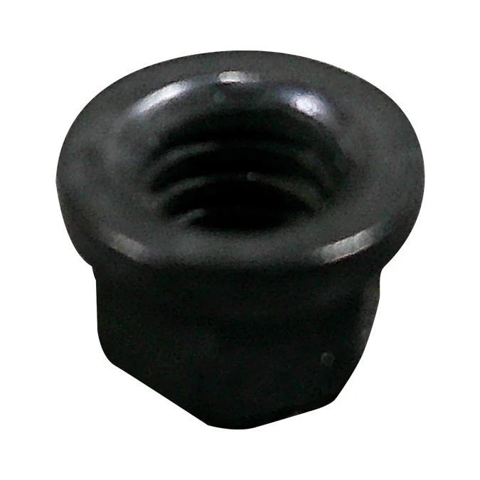 Steel Dry Film Coated Nut, Self-Locking, Extended Washer, Hexagon - 10/Pack