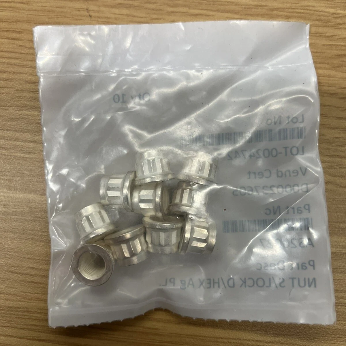 Extended Washer Self-locking Nut
