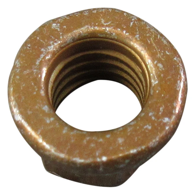 Steel Nut, Self-Locking, Extended Washer, Hexagon - 20/Pack