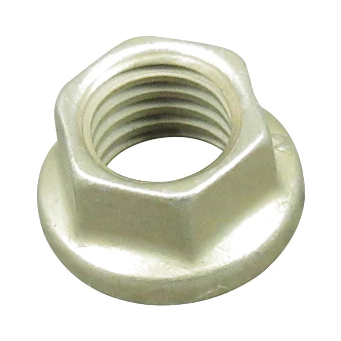 Steel Nut, Self-Locking, Extended Washer, Hexagon - 20/Pack view 2