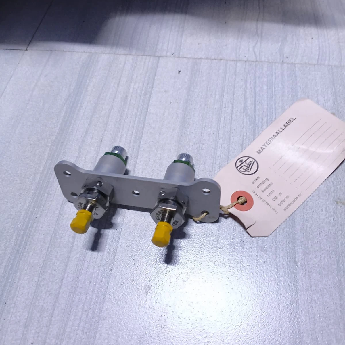 Double Microswitch Bracket Assembly  F8553-018-403