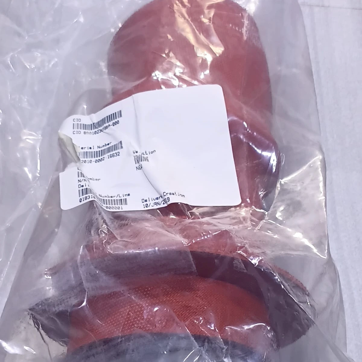 Silicone Glass Ducting Boot, Pre-Formed Environmental Control Line  DEH2010-0002