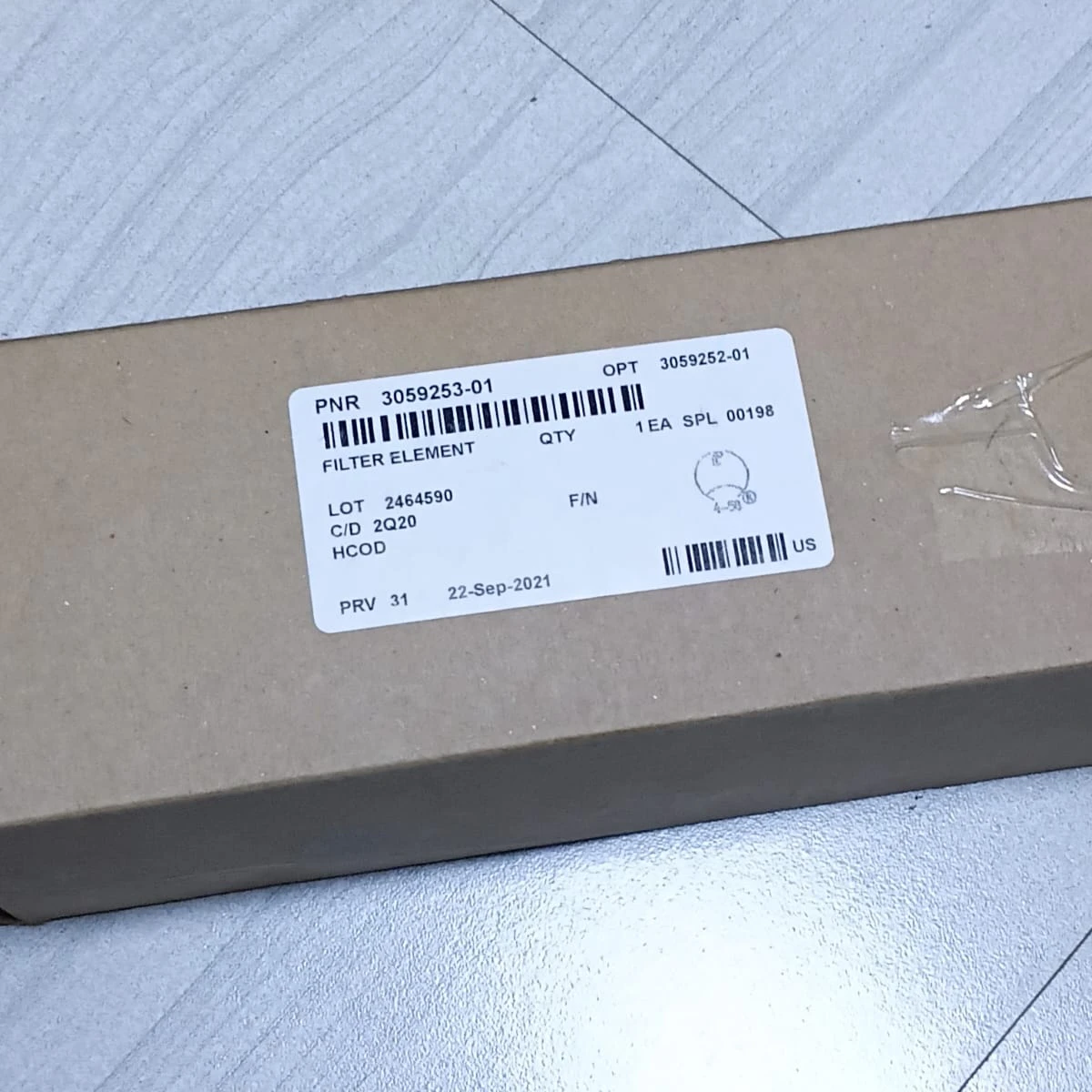 High-Pressure Pleated Metal-Mesh Fluid Filter Element 3059253-01