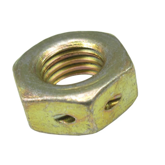 NAS509L5 Steel Nut, Self-Locking, Hexagon view 2