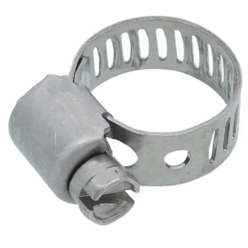 Worm-gear hose clamp