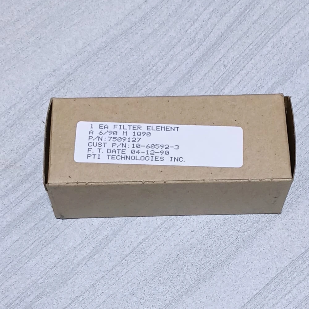 PTI Technologies 1 EA Filter Element 7509127 E-8 Joint STARS 