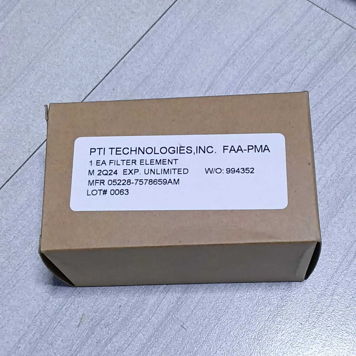 PTI Technologies Aircraft Fluid Filter Element 05228-7578659AM