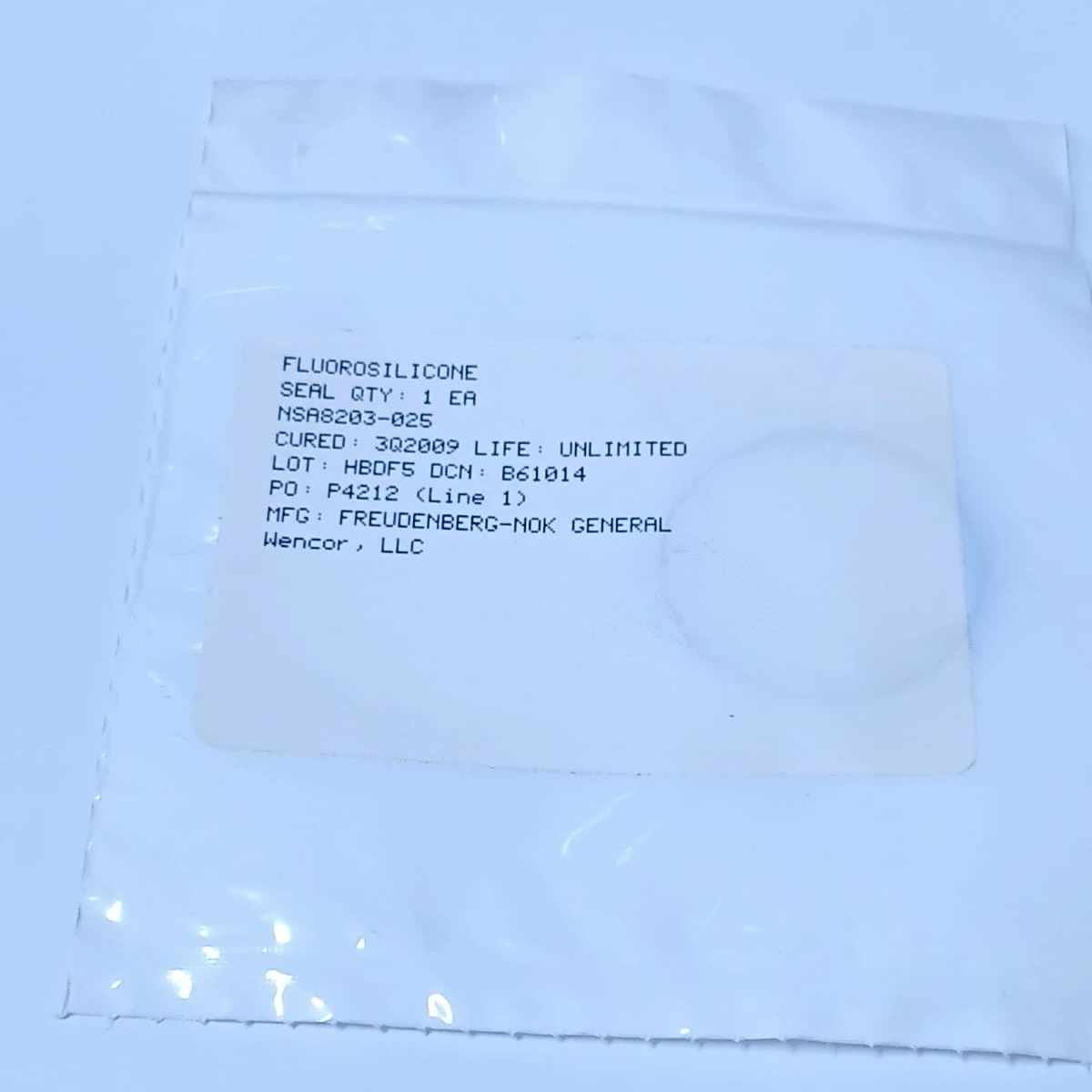 Fluorosilicone O-Ring Aerospace Grade Seal NSA8203-025