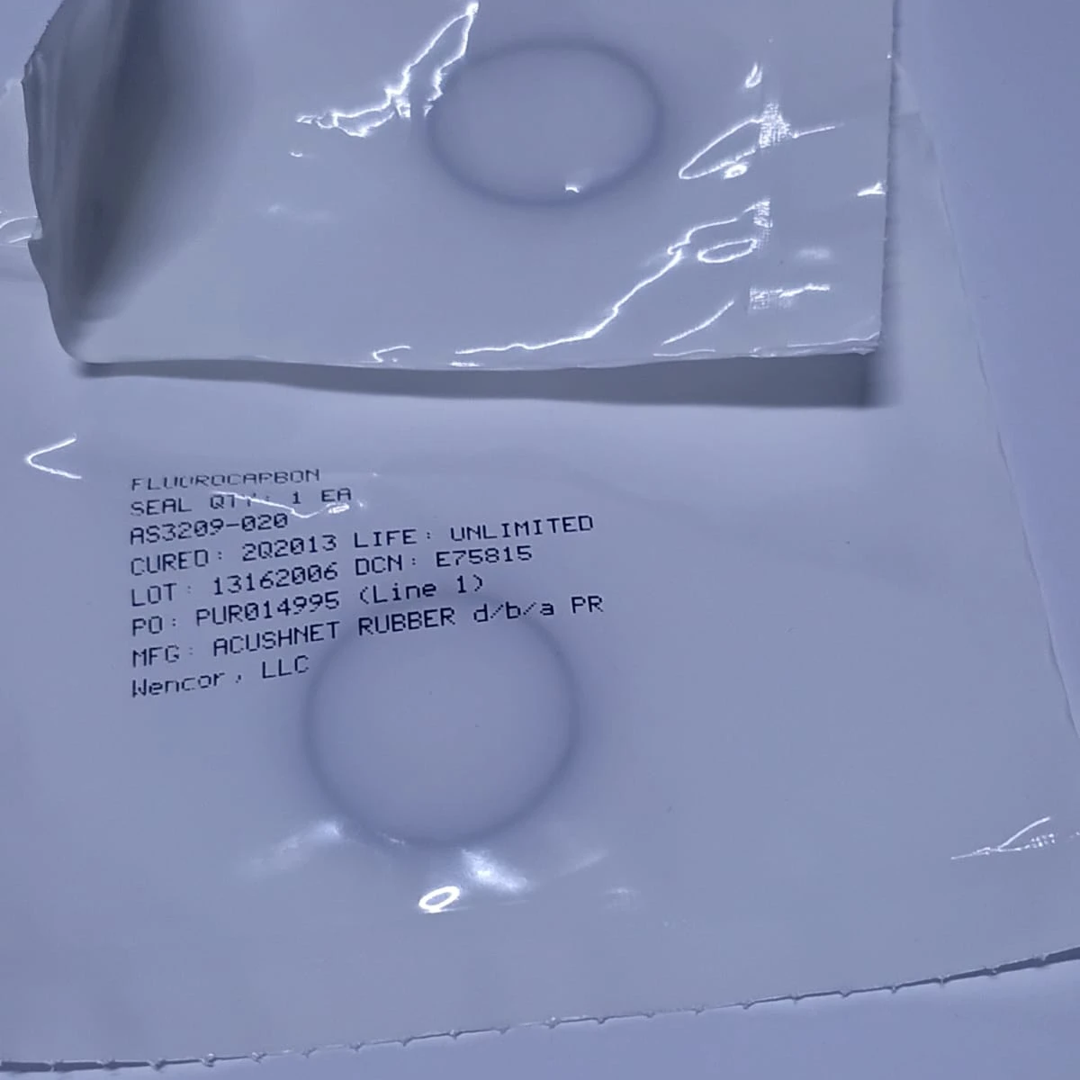 Fluorocarbon O-Ring Aerospace Grade Seal (AS3209-020)