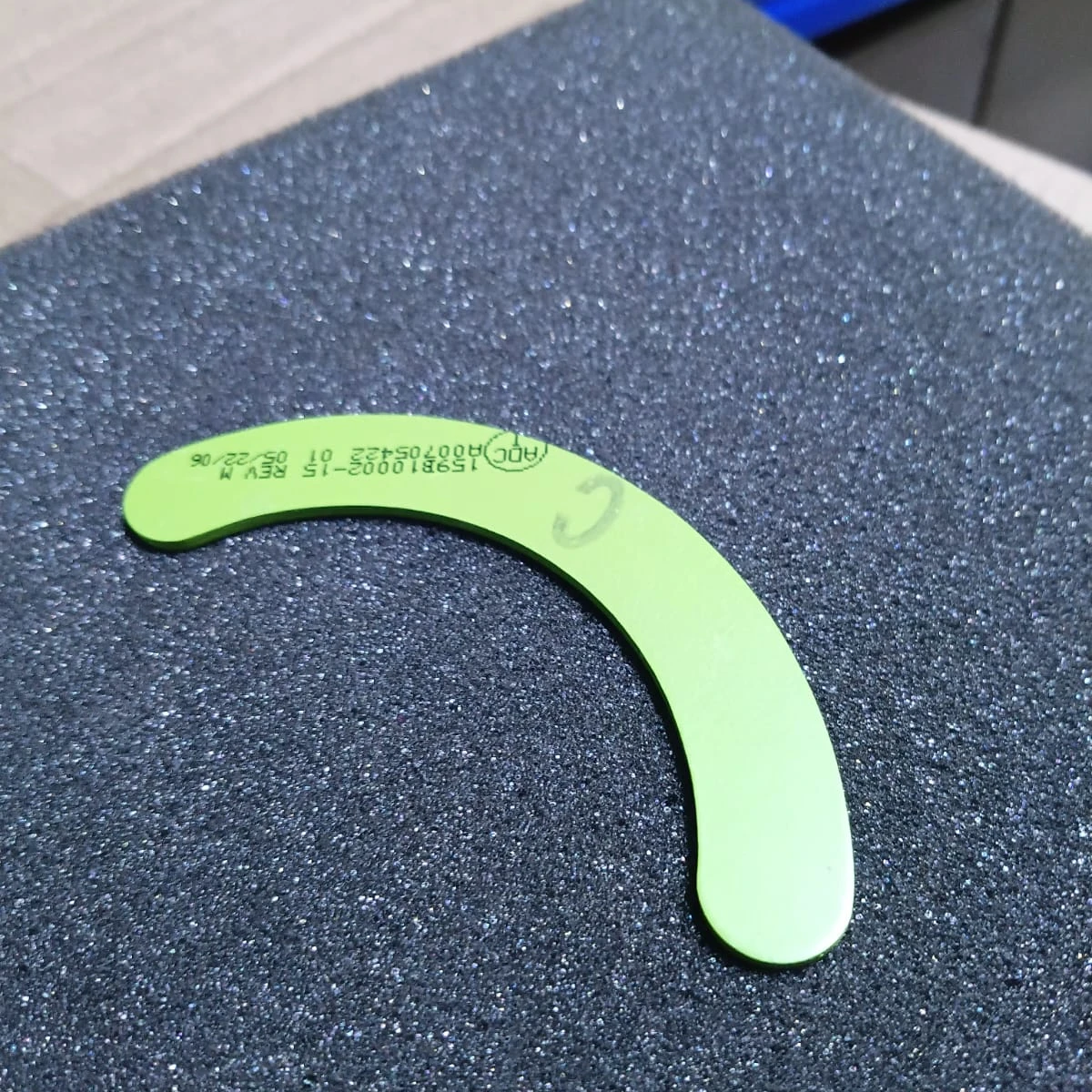 Curved Shim / Radius Spacer 159B10002-15 