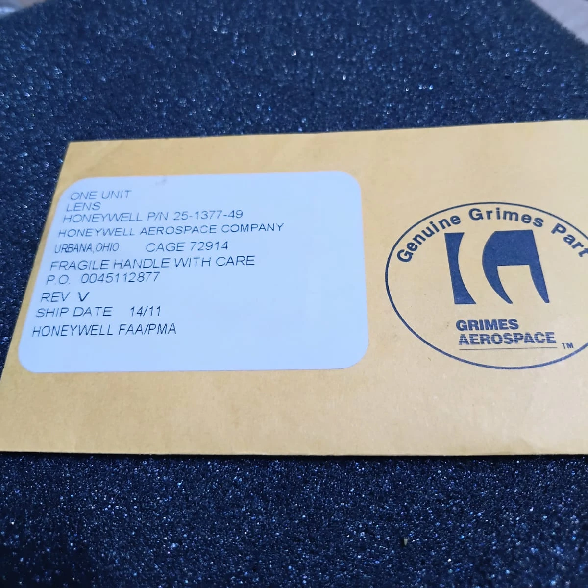  Light Indicator Lens  25-1377-49