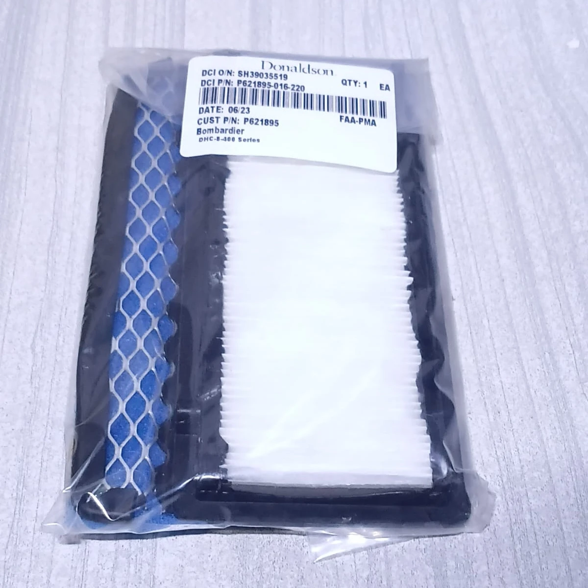 Bombardier DHC-8-400 FAA-PMA Air Filter Element P621895-016-220