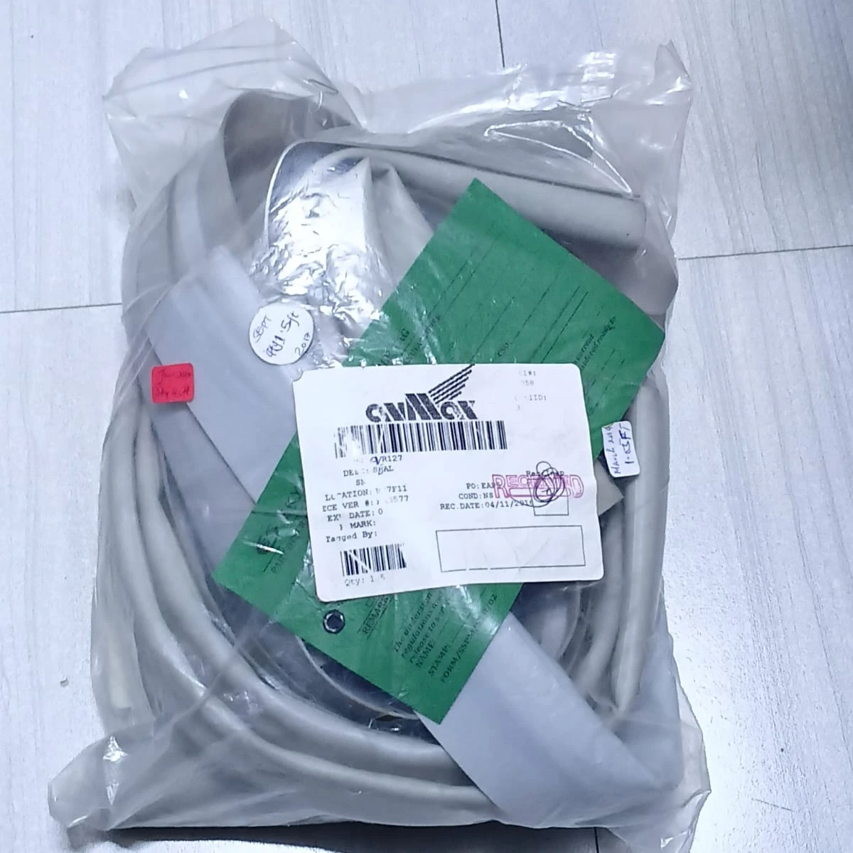  	Extruded Rubber Hollow Core Airframe Gasket Seal CVR125PDM