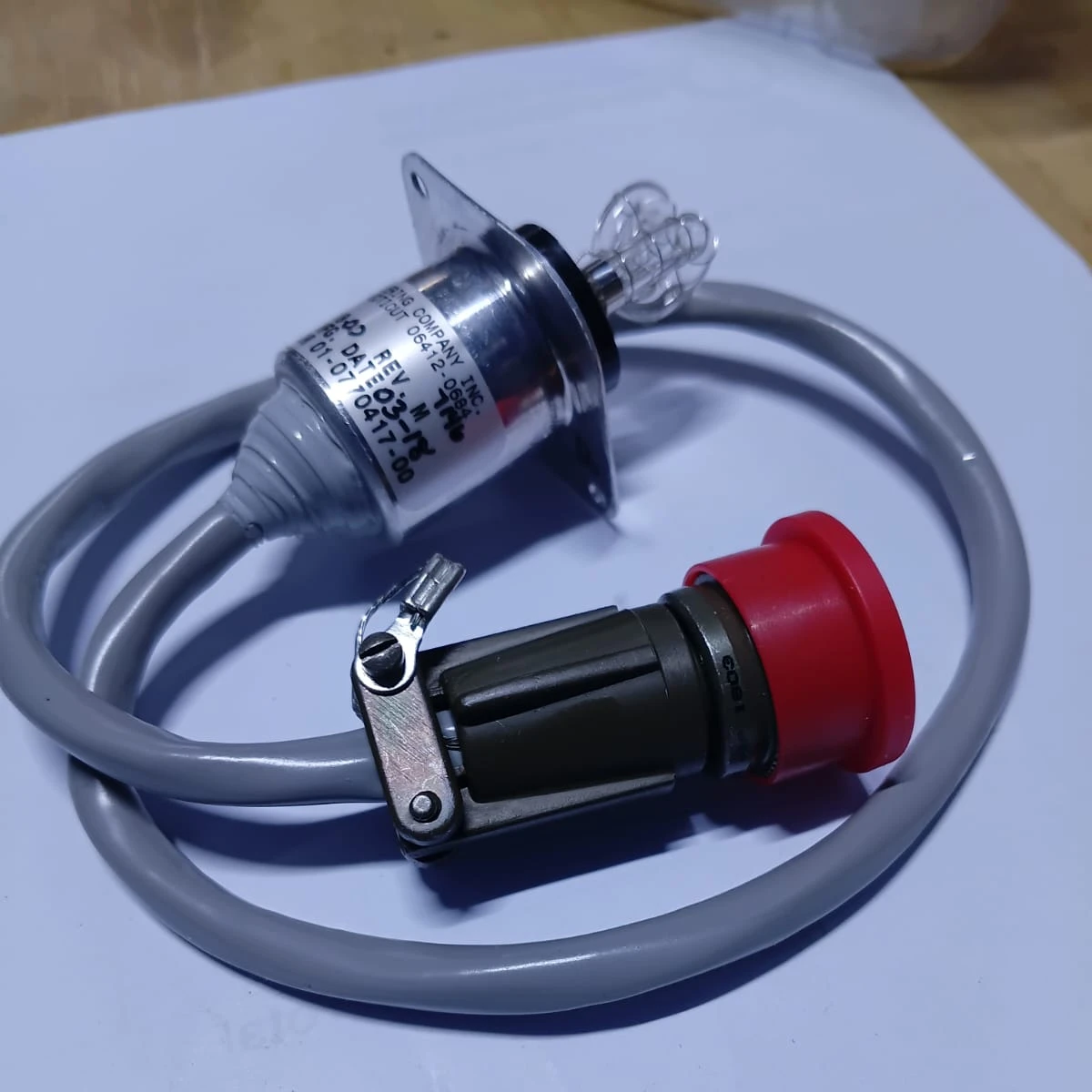 Aircraft Flashing Anti-Collision Strobe Light Assembly 02-0370417-00