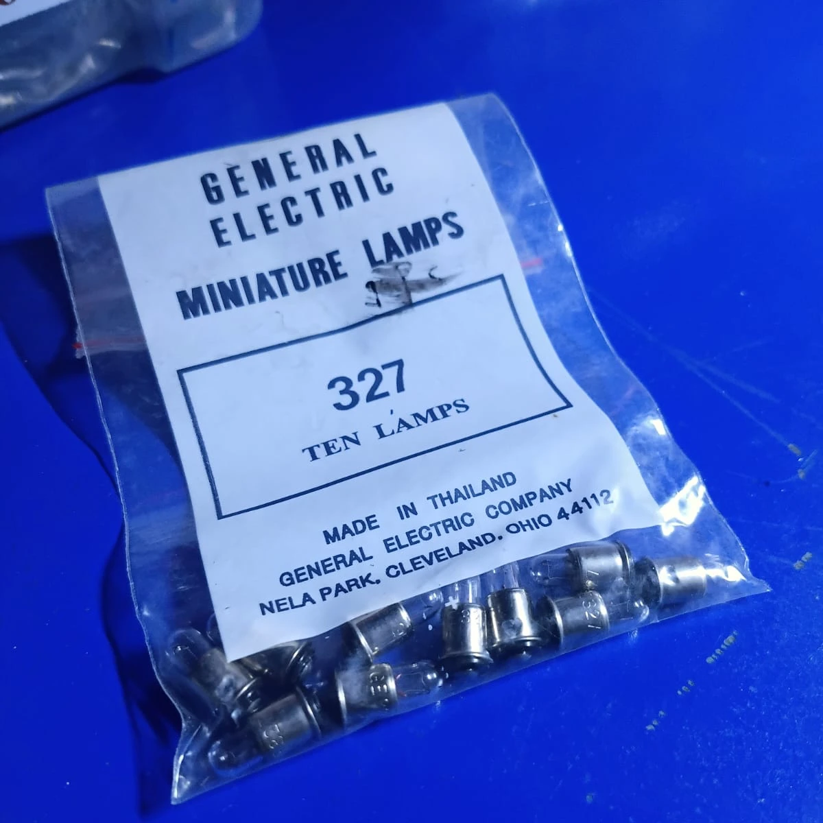 Incandescent Miniature Instrument Indicator Lamp (10-Pack) GE 327
