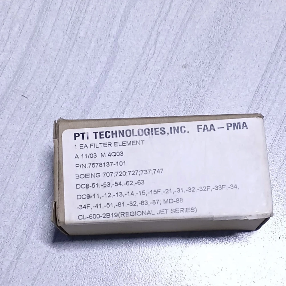 PTI Technologies 1 EA Disposable Lube Fluid Filter Element 7578137-101 