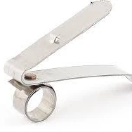 Constant force spring clip assembly view 2
