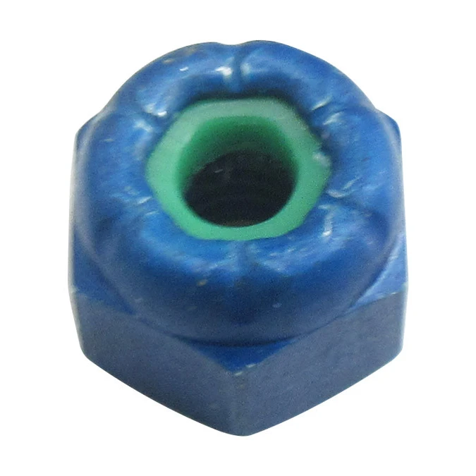Aluminum Nut, Self-Locking, Hexagon - 124/Pack