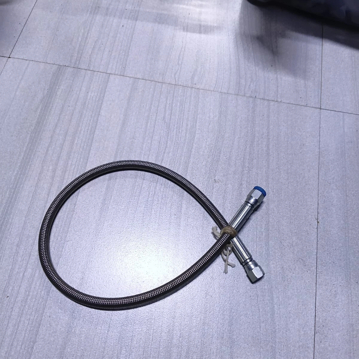 Hose Assembly, PTFE, Stainless Steel Braid (With Extension) AS115-06-0194