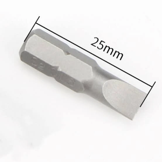 1/4-inch hex shank single-ended insert bit.