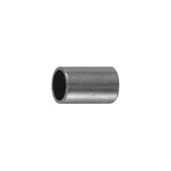 Thin-walled, unthreaded metallic sleeve bushing
