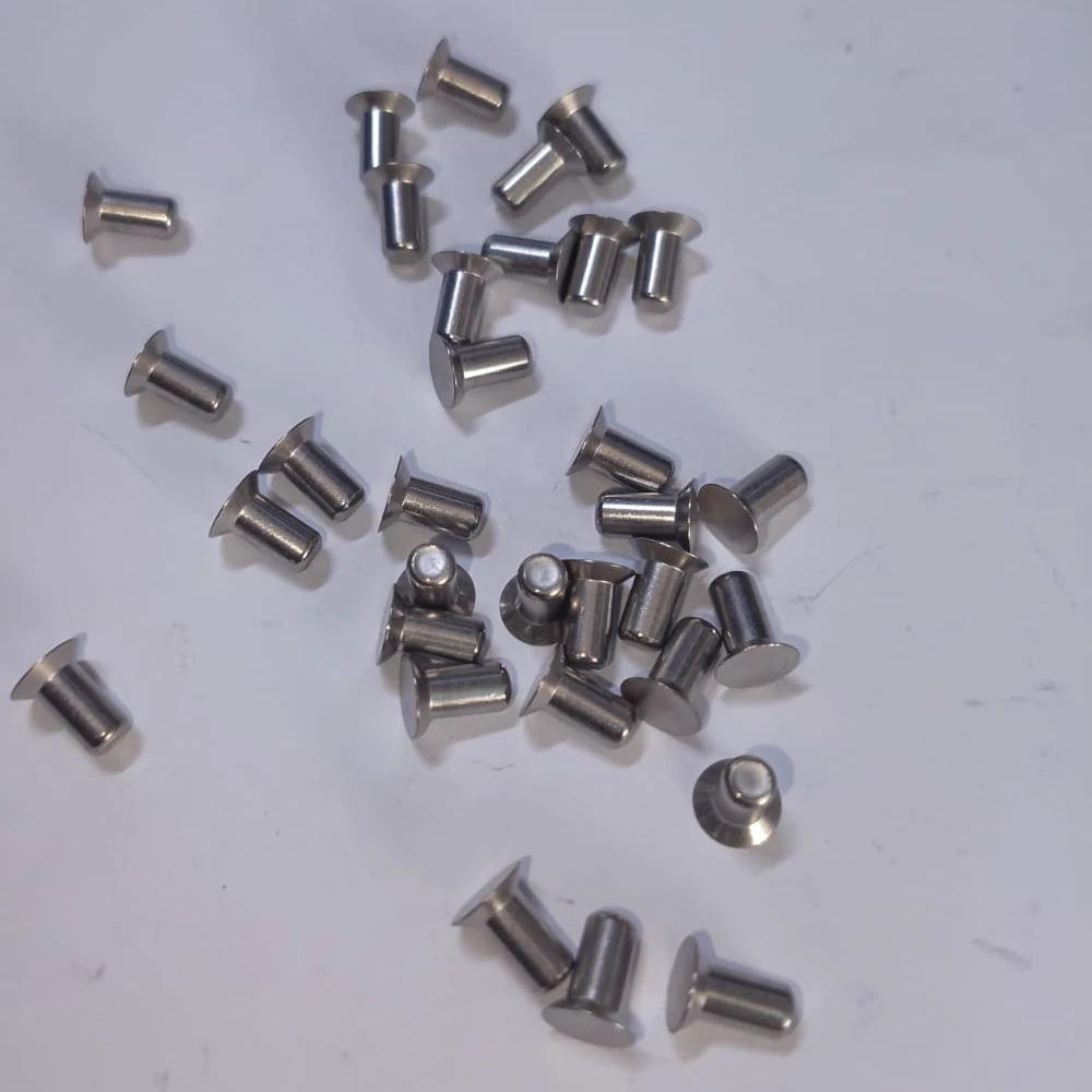Aerospace Solid Rivet - 100° Countersunk Flush Head (Monel / CRES Series)