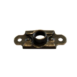 Dry Filmed Countersunk Steel Nut, Self-Locking, Plate - 15/Pack
