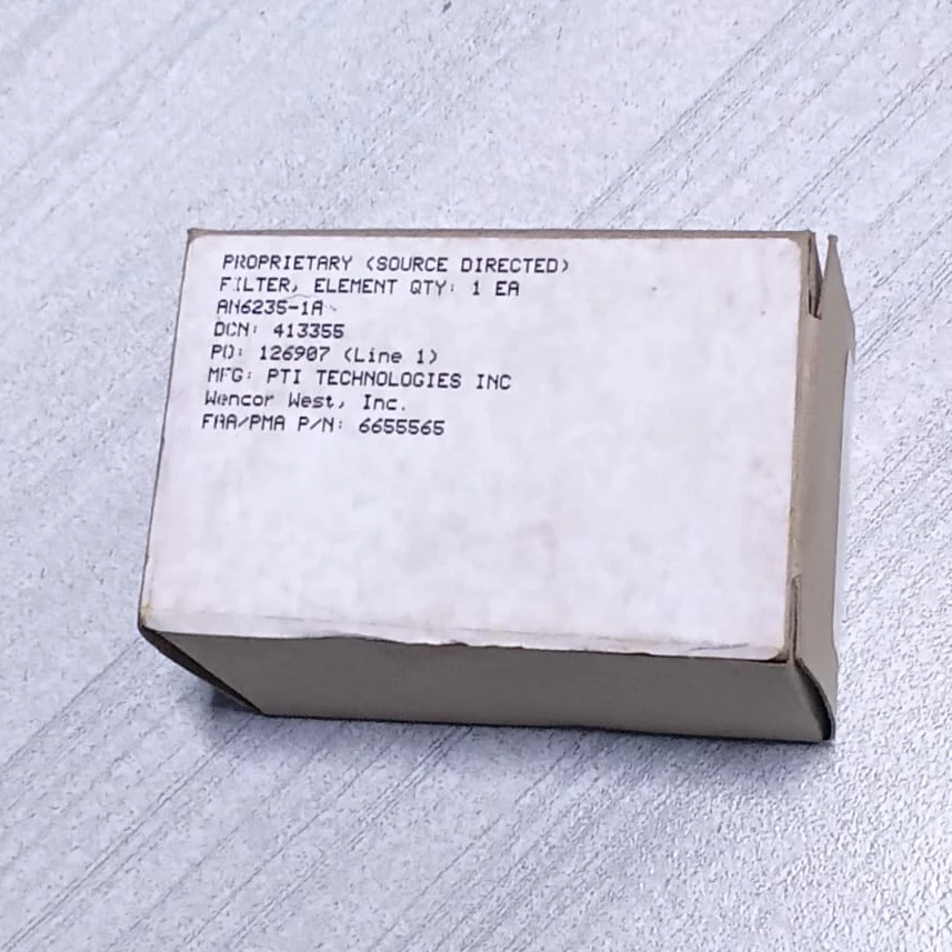PTI Technologies 6655565 Aircraft Fluid Filter Element 6655565