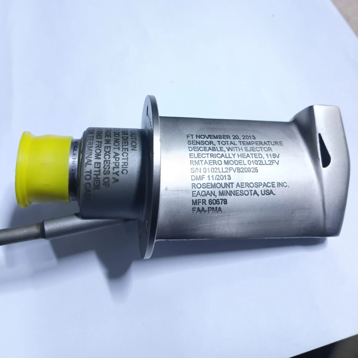 Total Air Temperature (TAT) Sensor 0102LL2FV