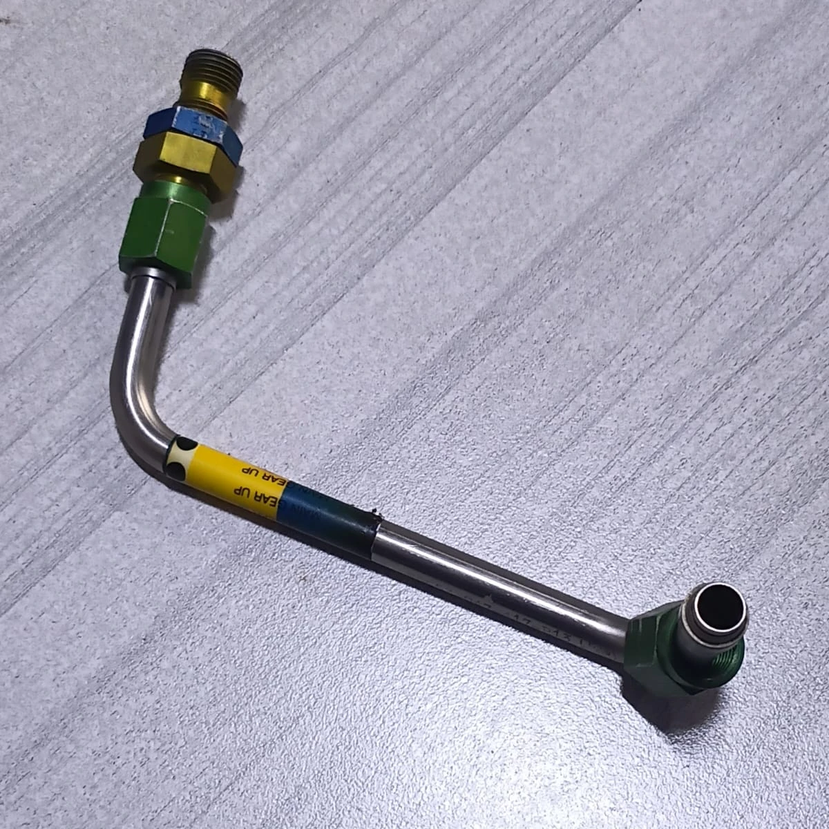Rigid Tube Assembly, Hydraulic Return Line F8553-047-417-P13