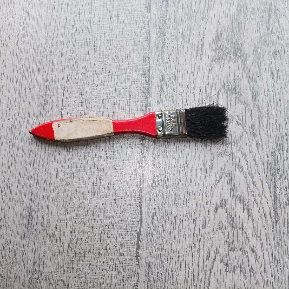 1-inch (25mm) Flat Pure Bristle Paint Brush
