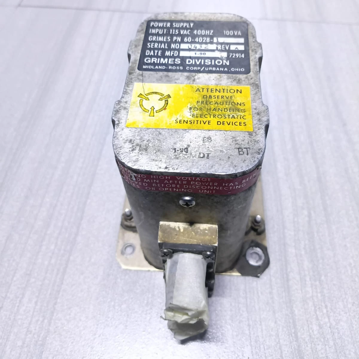 Anti-Collision Strobe Light Power Supply Module 60-4028-1