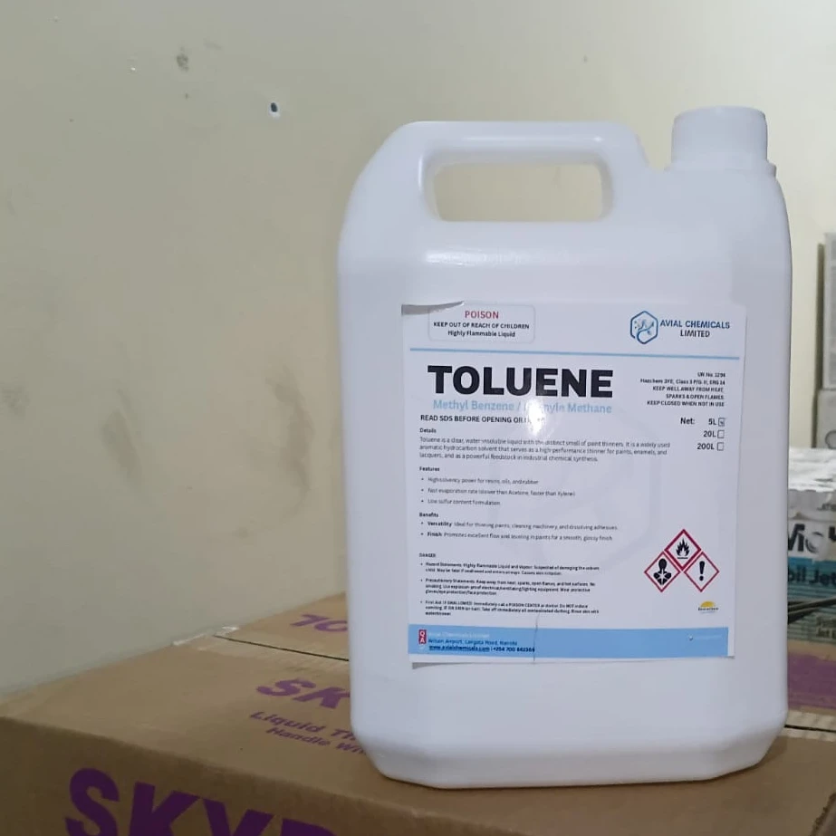 Toluene (Methyl Benzene/ Phenyle Methane ) 5L