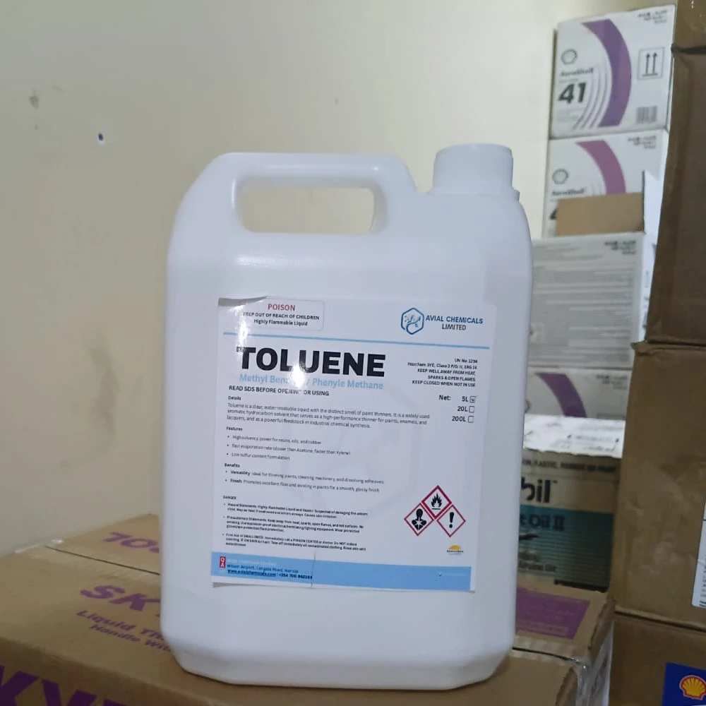Toluene (Methyl Benzene/ Phenyle Methane ) 5L view 2